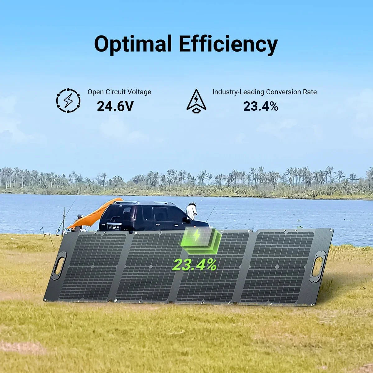 Dabbsson 120W Portable Solar Panel