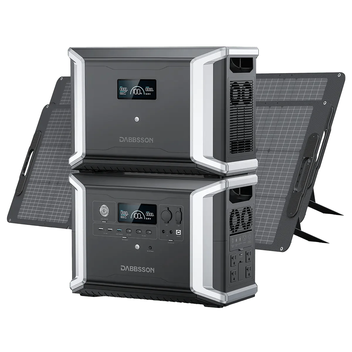 Dabbsson DBS2300 Plus Solar Generator - 2330Wh | 2200W | 420W