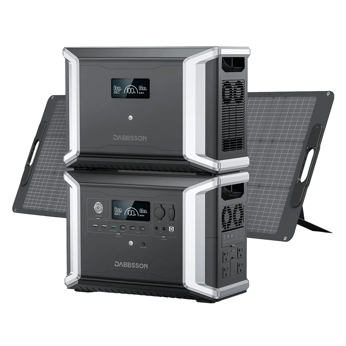 Dabbsson DBS2300 Plus Solar Generator - 2330Wh | 2200W | 420W