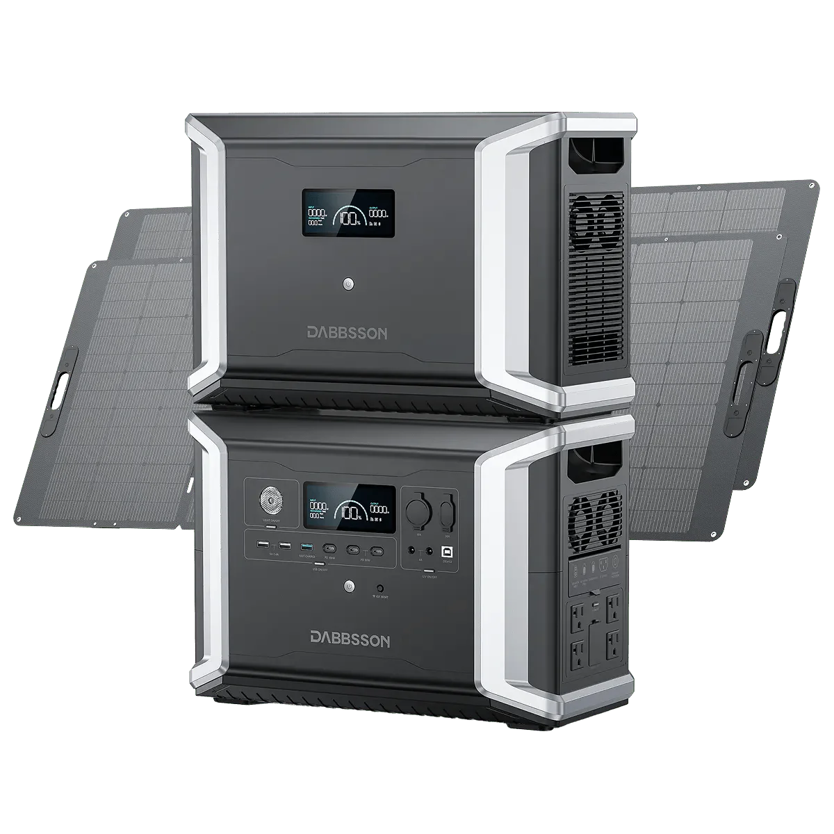 Dabbsson DBS2300 Plus Solar Generator - 2330Wh | 2200W | 420W
