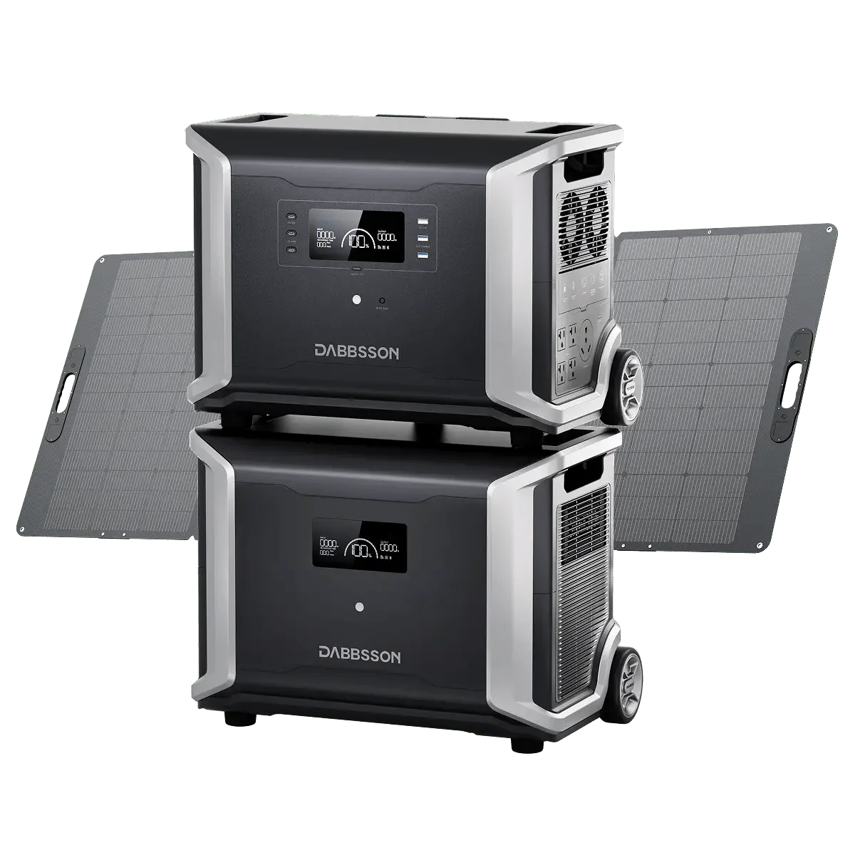 Dabbsson DBS2300Plus Power Station + Expansion Battery - 5330Wh, LiFePO4, Solar Generator